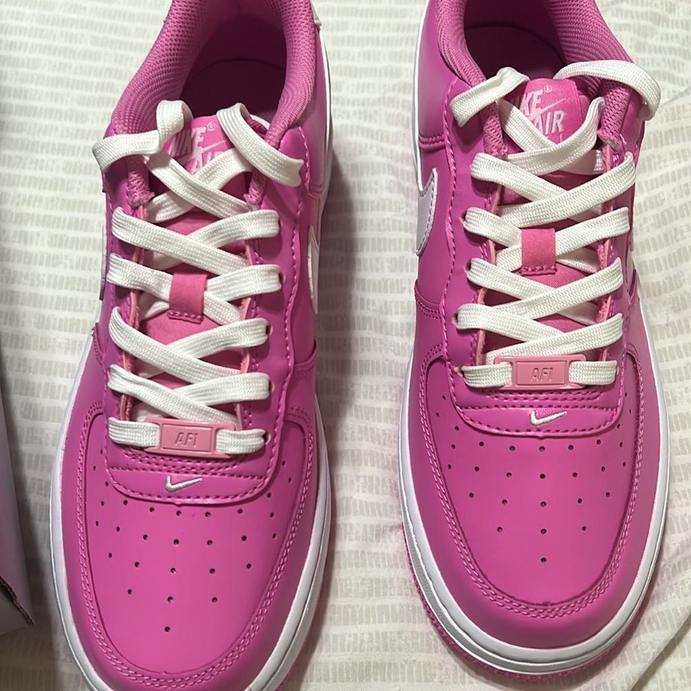 NIB Nike Air Force 1 GS Playfull pink FV5948-600 - Picture 5 of 6